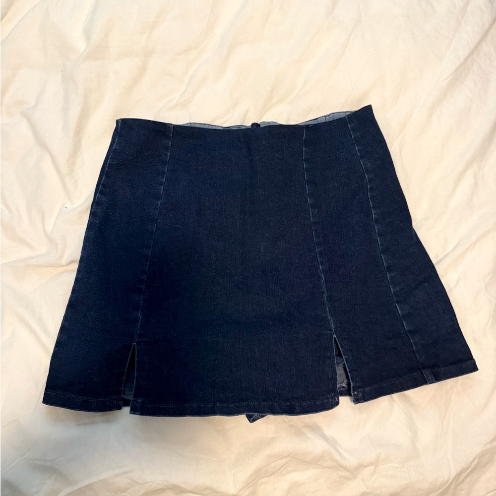 Classic Denim Skort